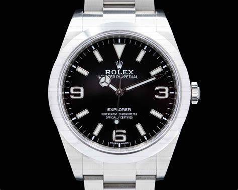 rolex 214270 1st gen with polished clasp and blue chromalight|rolex explorer 214270 mark 2.